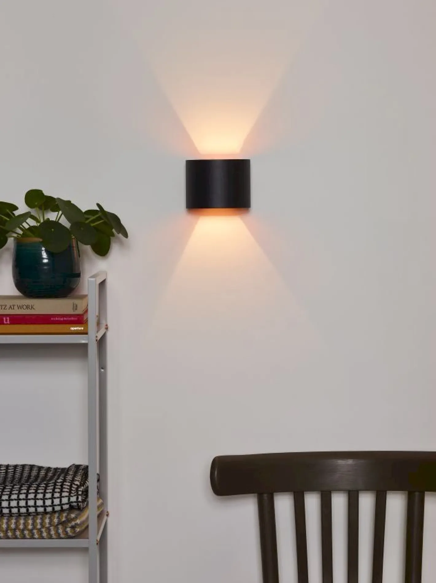 Outlet Lucide Xio Wandlamp Zwart