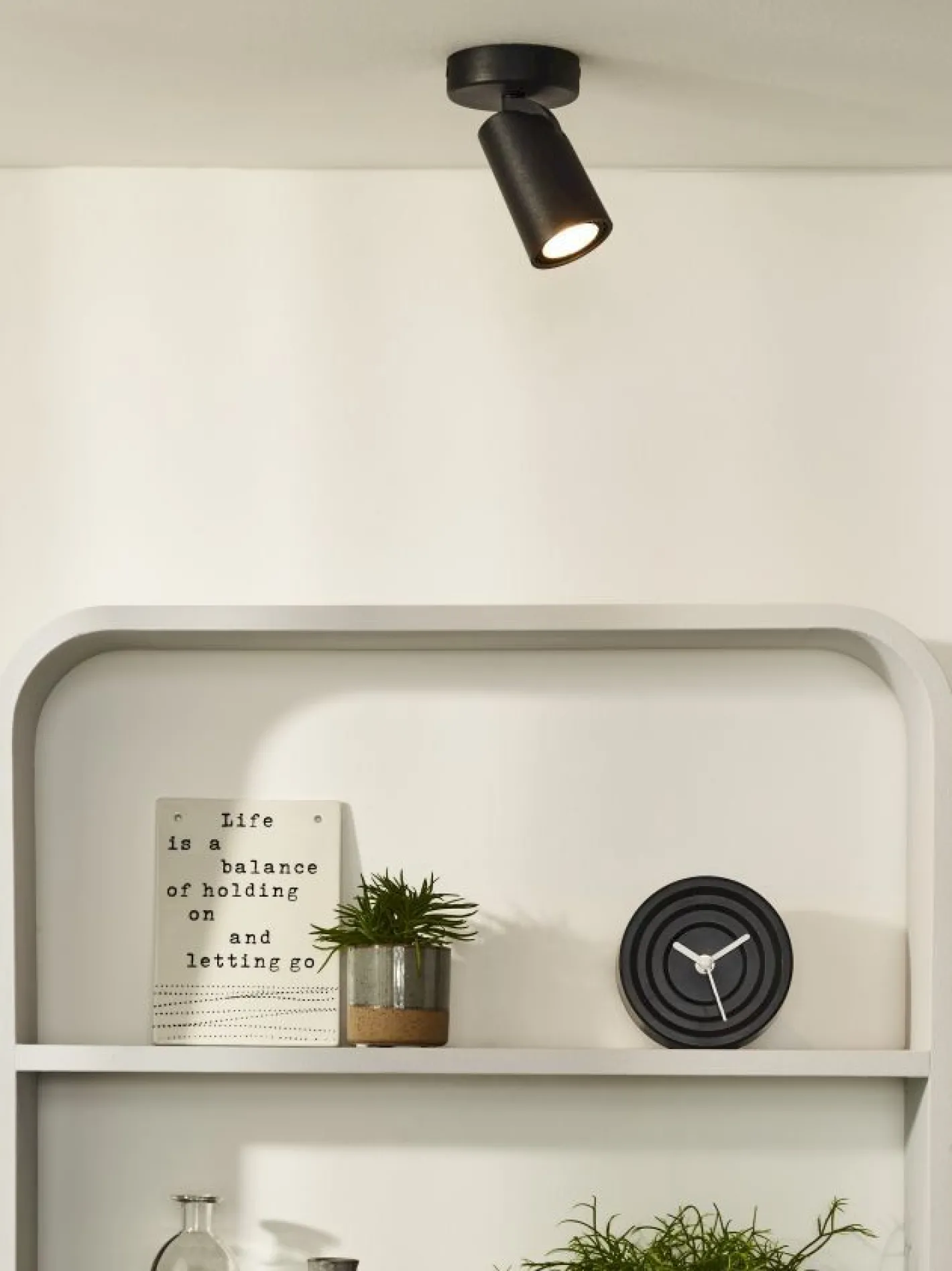 Lucide Xryus Plafondlamp Zwart