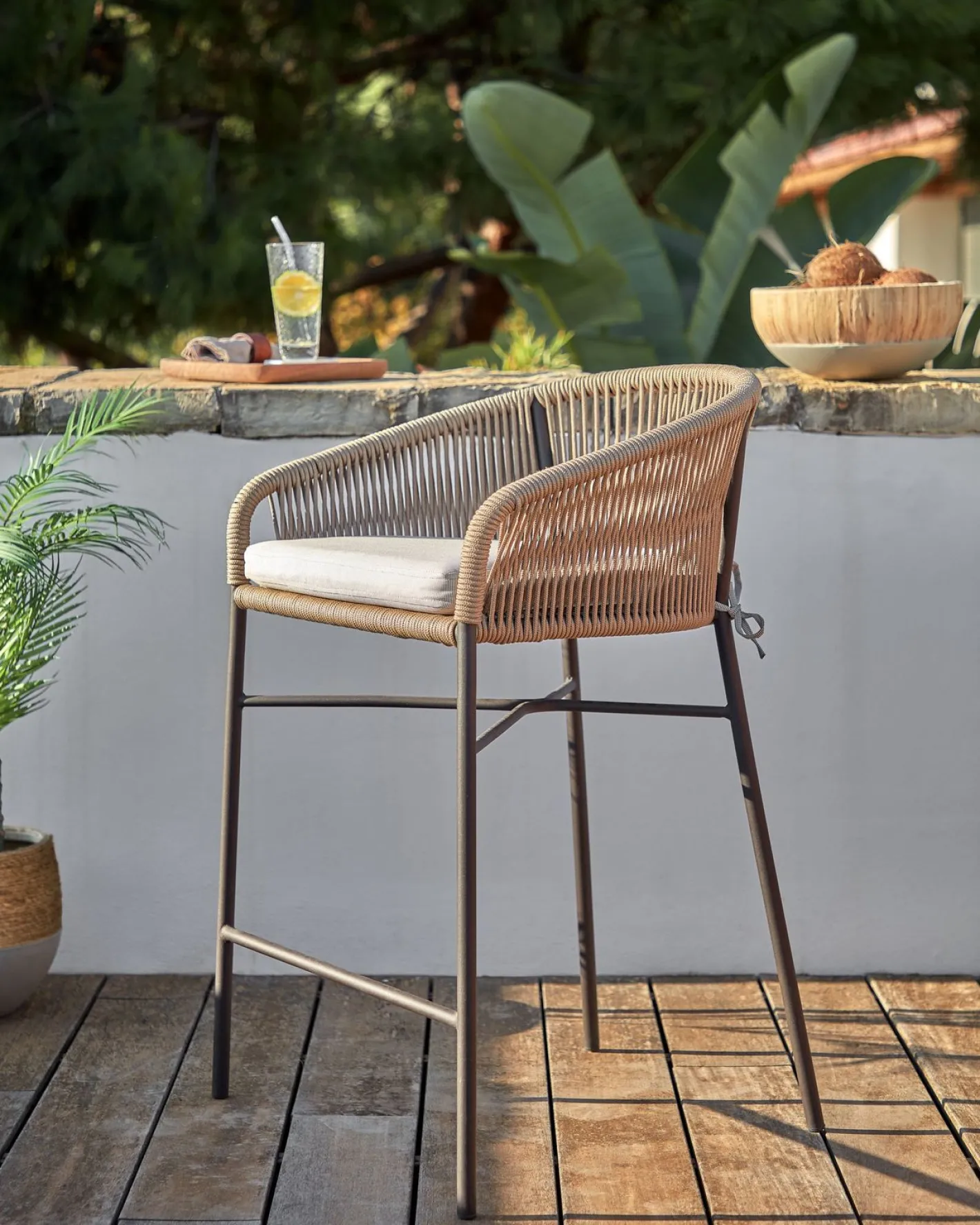 Hot Kave Home Yanet Barkruk Beige