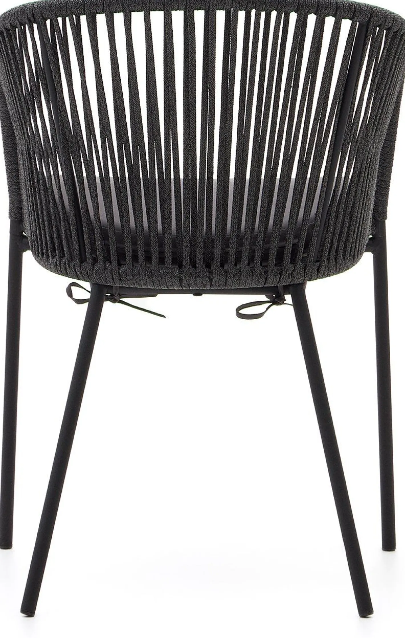 Clearance Kave Home Yanet Tuinstoel Zwart