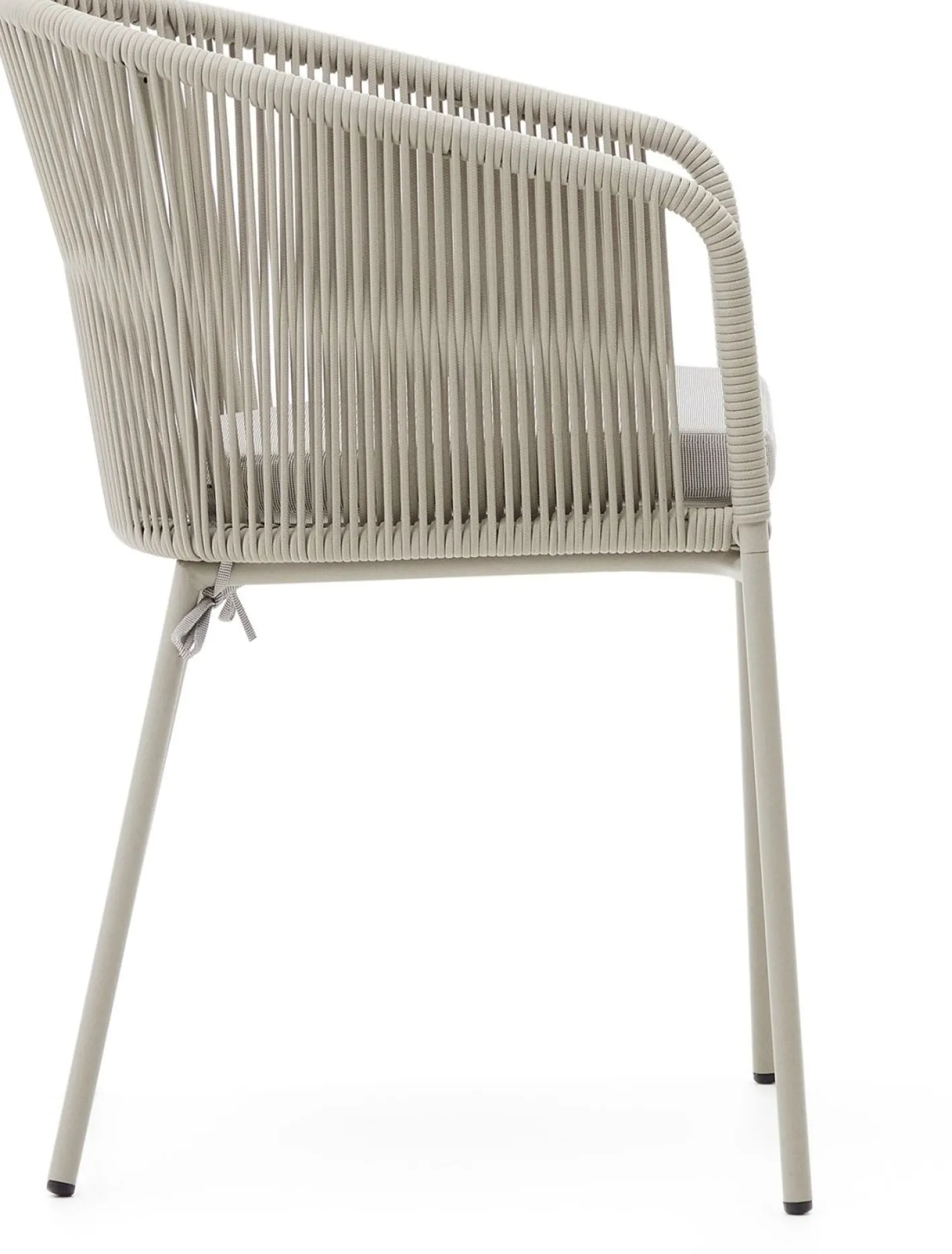Outlet Kave Home Yanet Tuinstoel Ecru