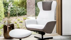 Clearance Montèl Yani Relaxfauteuil Nature, Liver