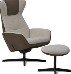 Clearance Montèl Yani Relaxfauteuil Nature, Liver