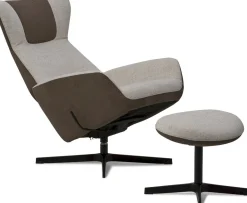 Clearance Montèl Yani Relaxfauteuil Nature, Liver