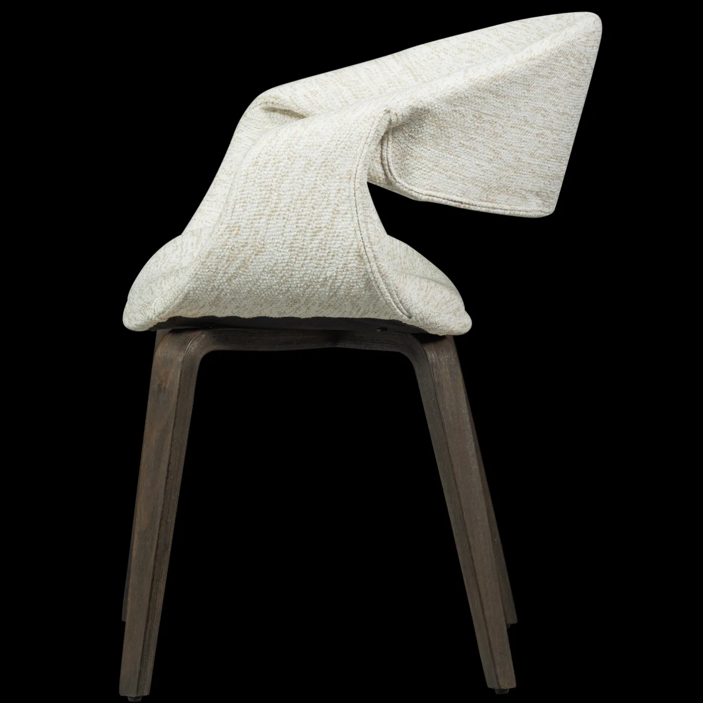 Sale WOOOD Yossi Bruin Hout Eetkamerstoel Natural