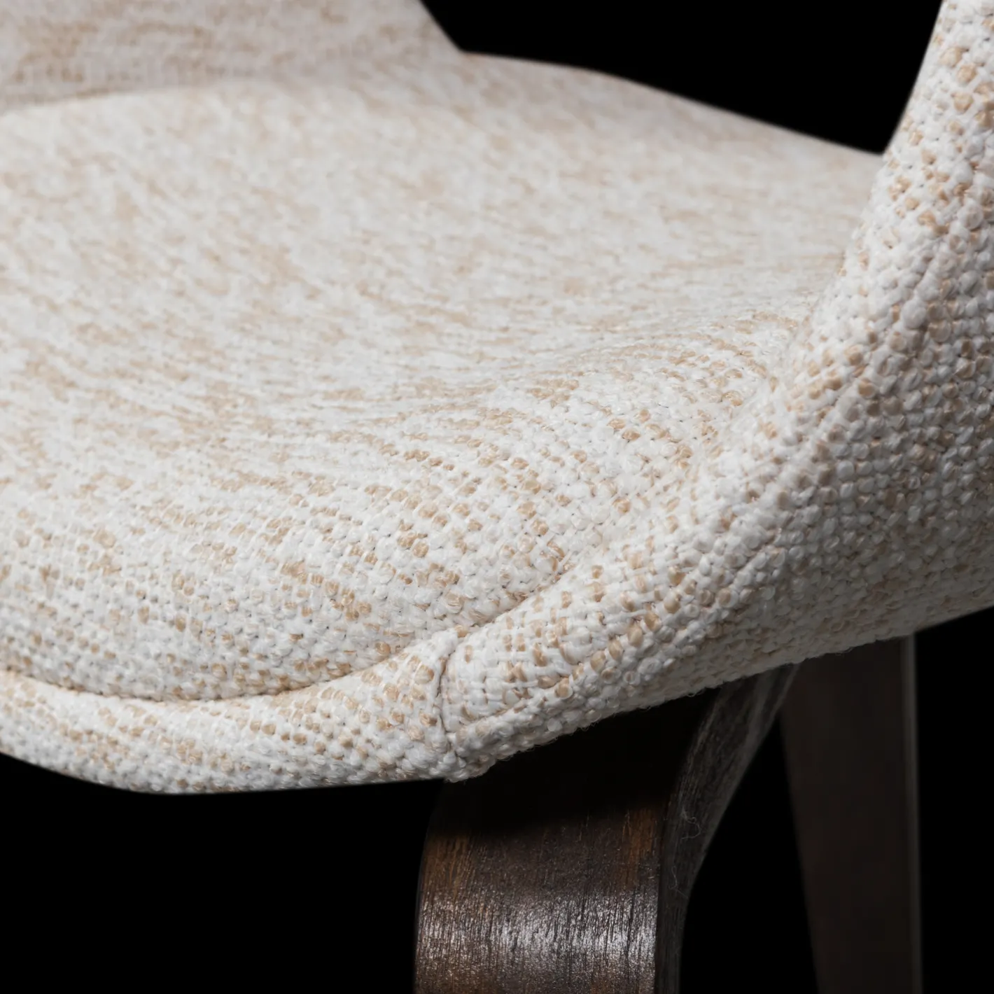 Sale WOOOD Yossi Bruin Hout Eetkamerstoel Natural