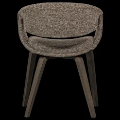 Clearance WOOOD Yossi Bruin Hout Eetkamerstoel Brown