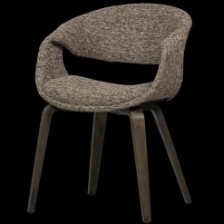 Clearance WOOOD Yossi Bruin Hout Eetkamerstoel Brown