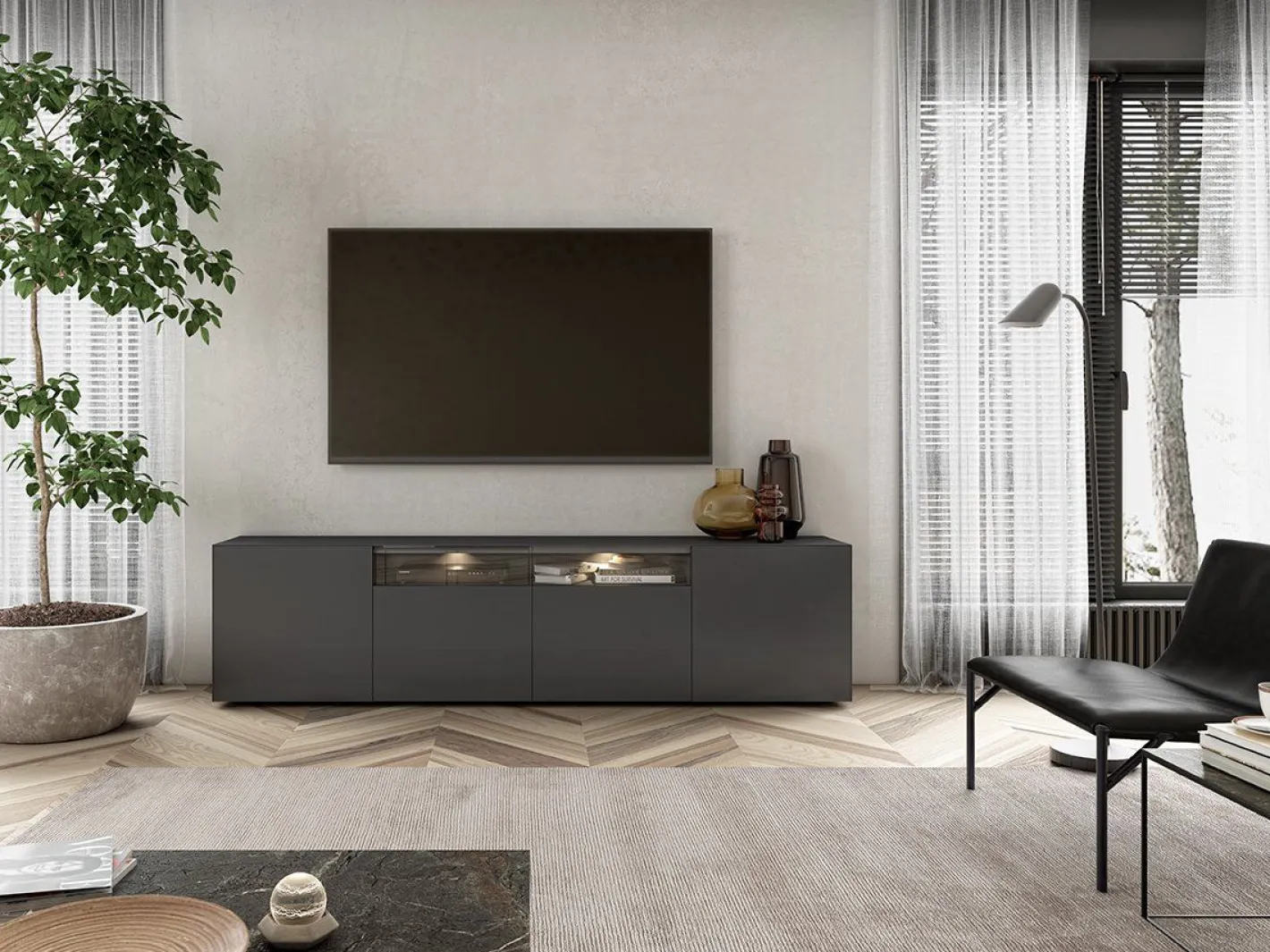 Hot Crest Yumè Tv-meubel Sierra Bronze