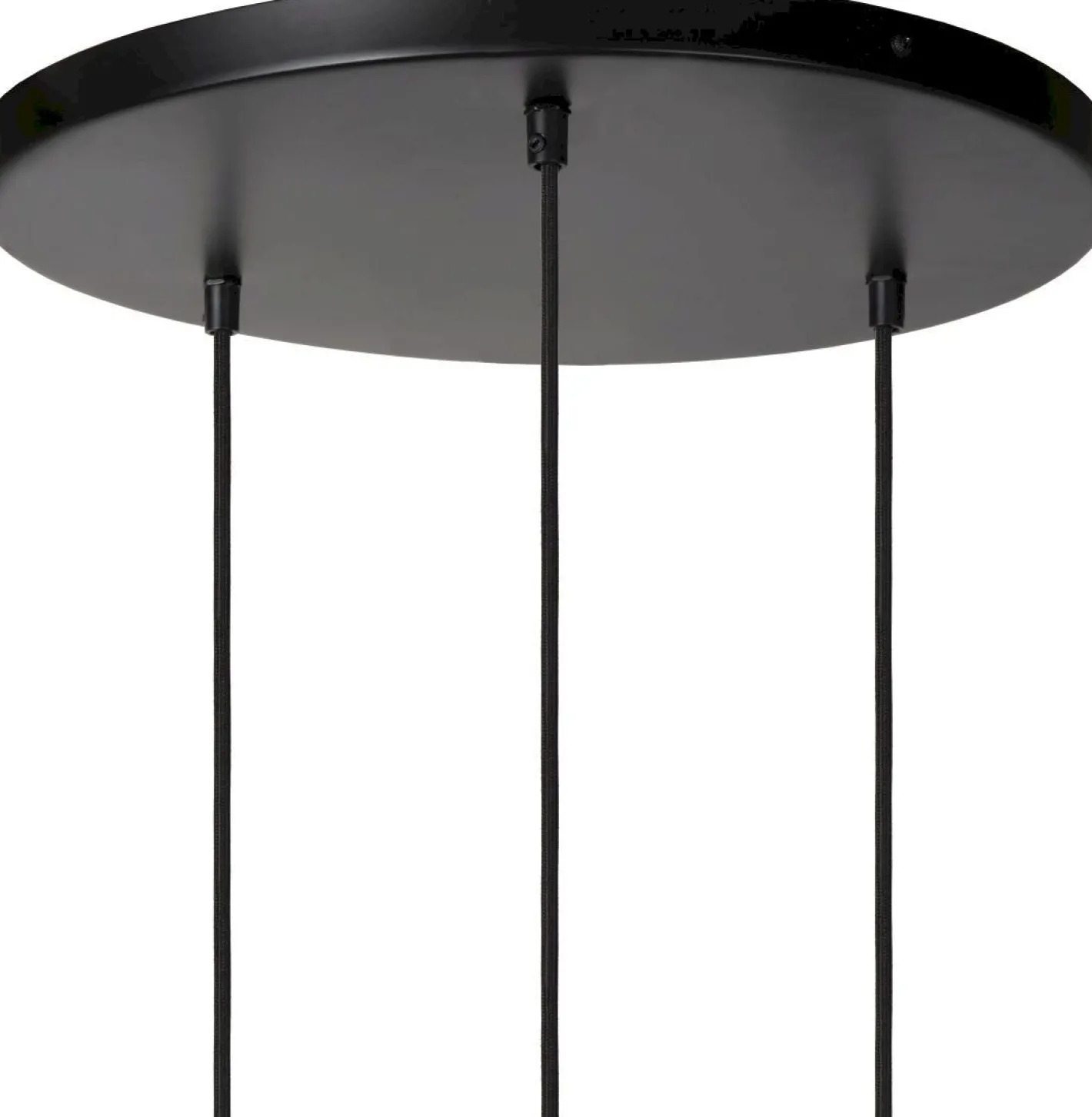 Outlet Lucide Yunkai Hanglamp Naturel, Zwart