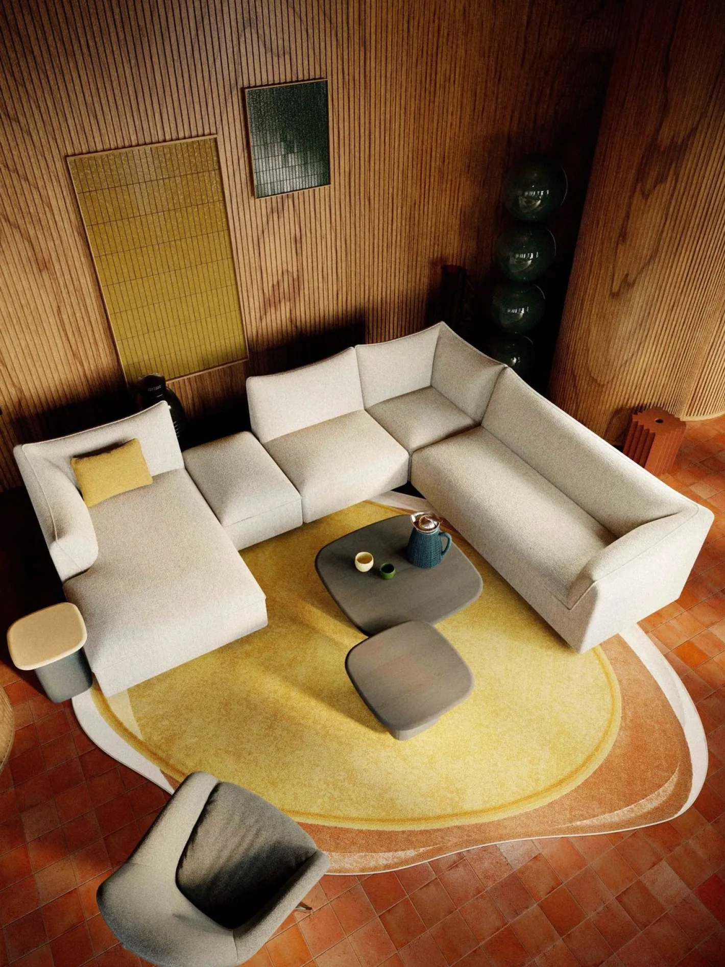 Pode Zabaz Salontafel Night Mat