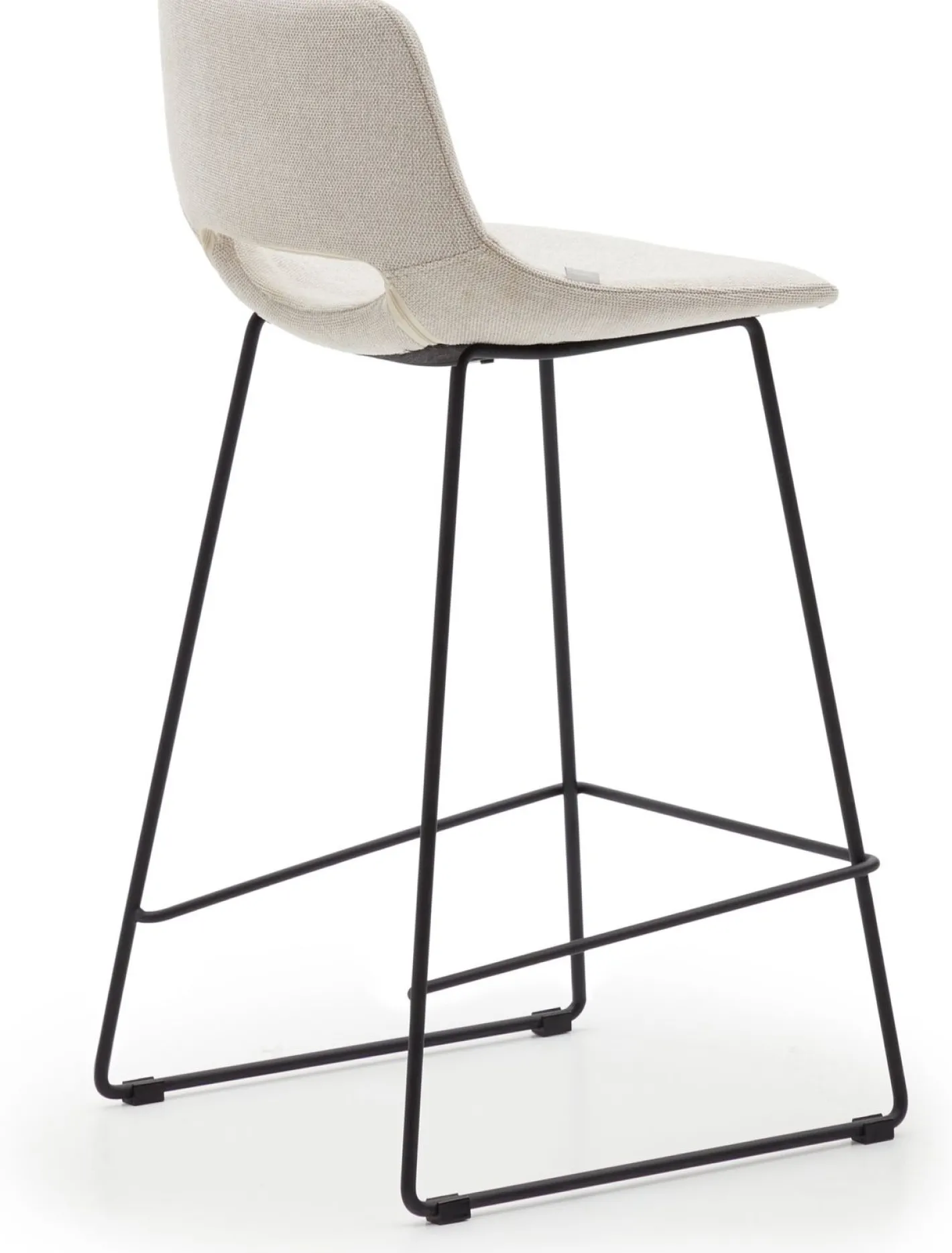 Discount Kave Home Zahara Laag Barstoel Beige