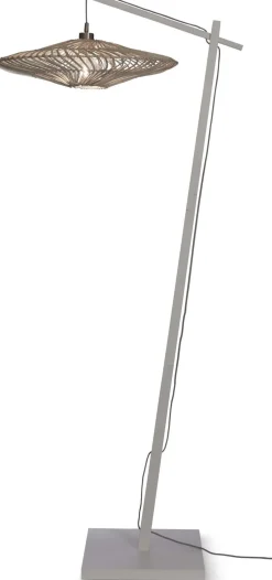 Sale Good&Mojo Zanzibar L Vloerlamp White