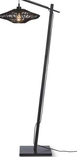 Good&Mojo Zanzibar S Vloerlamp Black