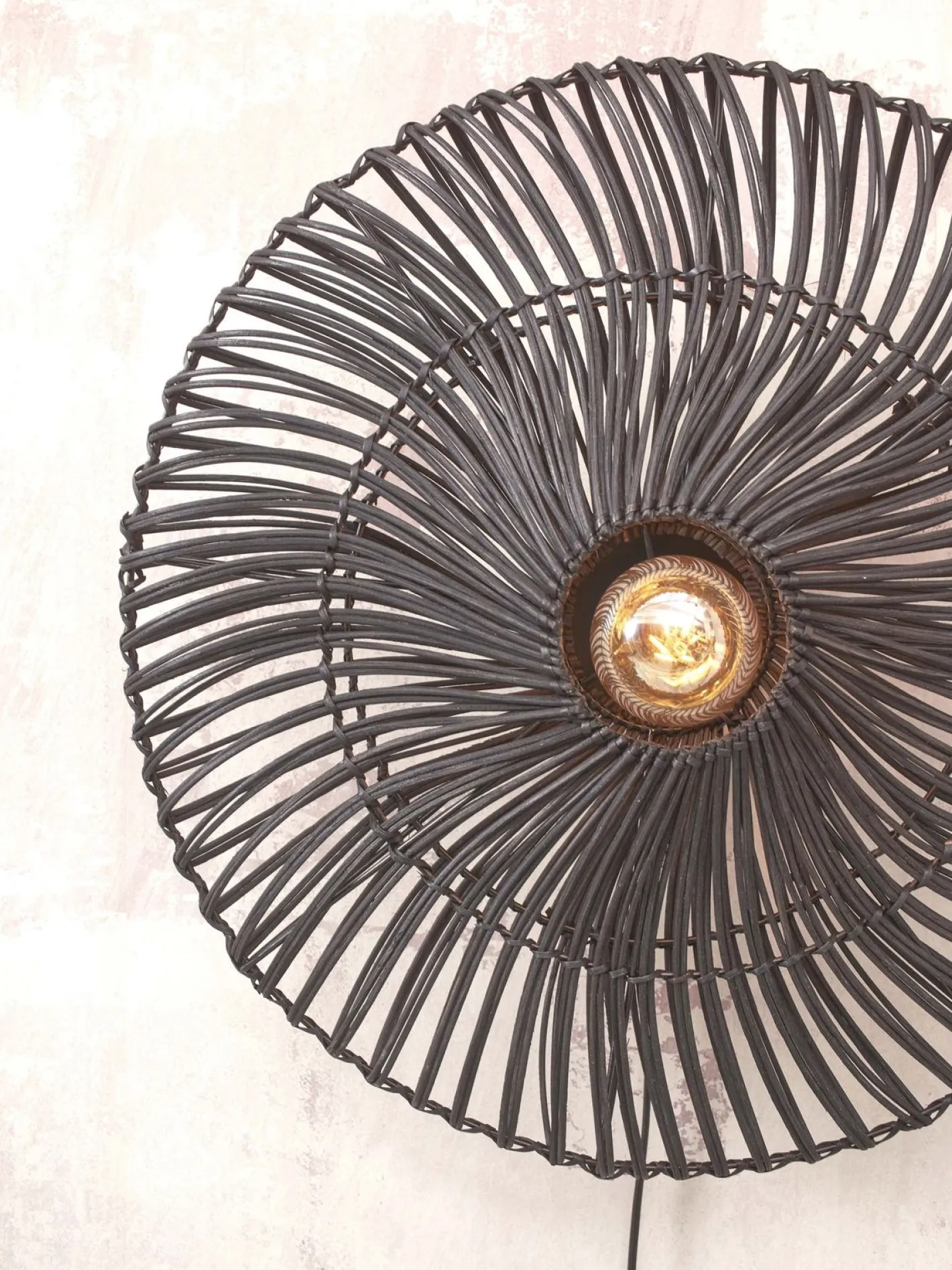 Hot Good&Mojo Zanzibar S Wandlamp Black