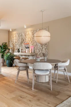 Discount Eijerkamp Collectie Zara Eetkamerstoel Zwart, Wit