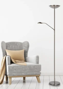 Outlet Lucide Zenith Vloerlamp Chroom