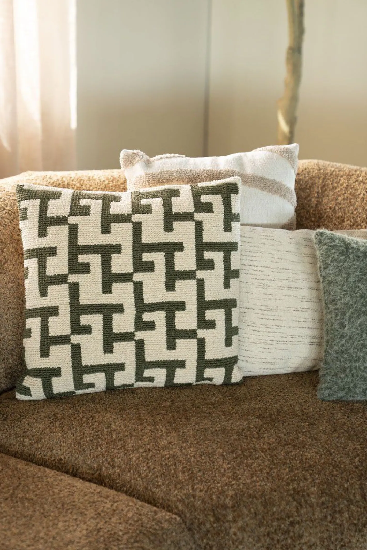 Sale By Boo Ziggy Kussen Green