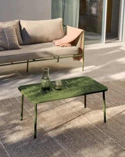 Hot Kave Home Zivia Outdoor 3-Zitsbank Groen, Beige